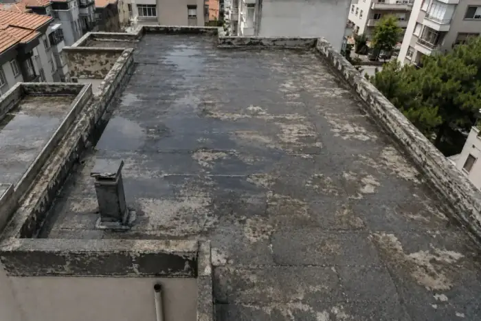 Apartman Terası Su Yalıtımı — öncesi